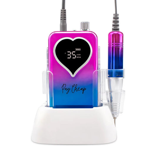 Máquina pulidora de uña (degradado azul a rosa)