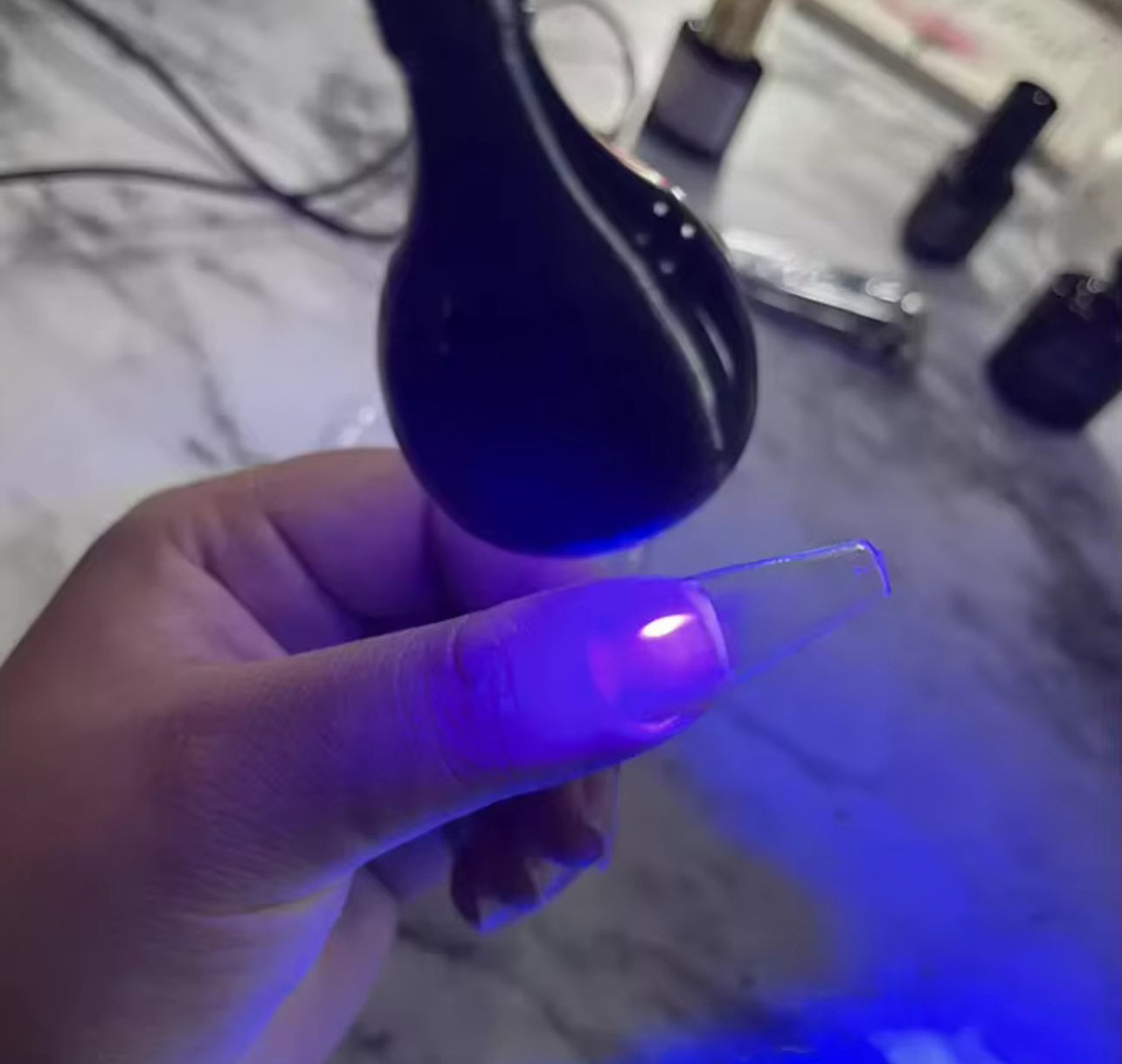 Lámpara para gel tips