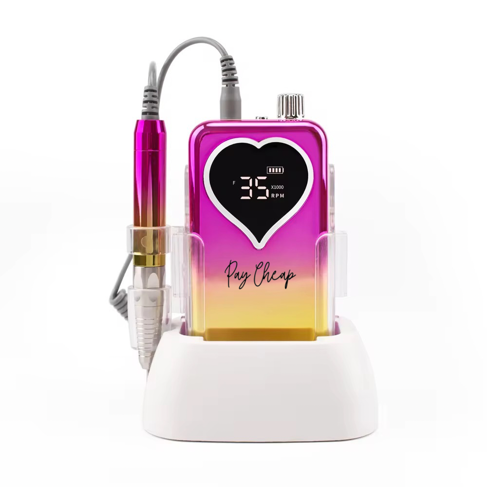 Máquina pulidora de uñas (Degradado Rosa a oro)